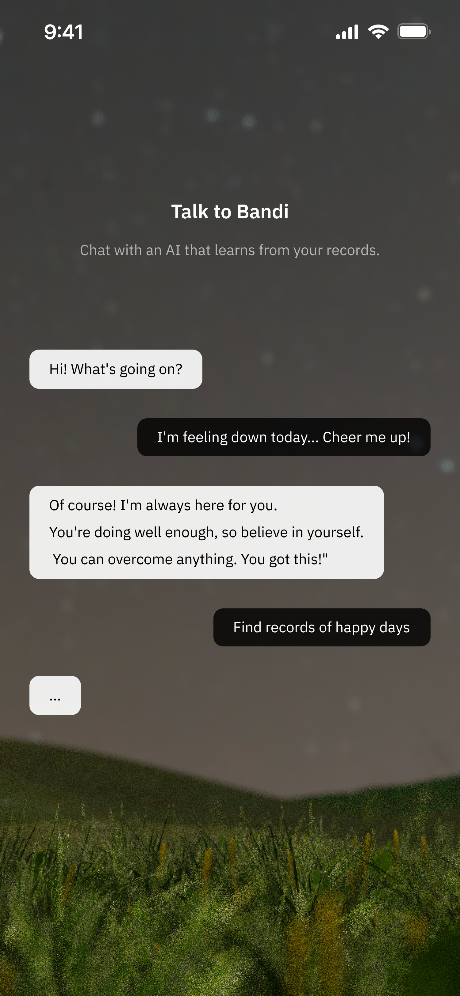 AI Chat Screen